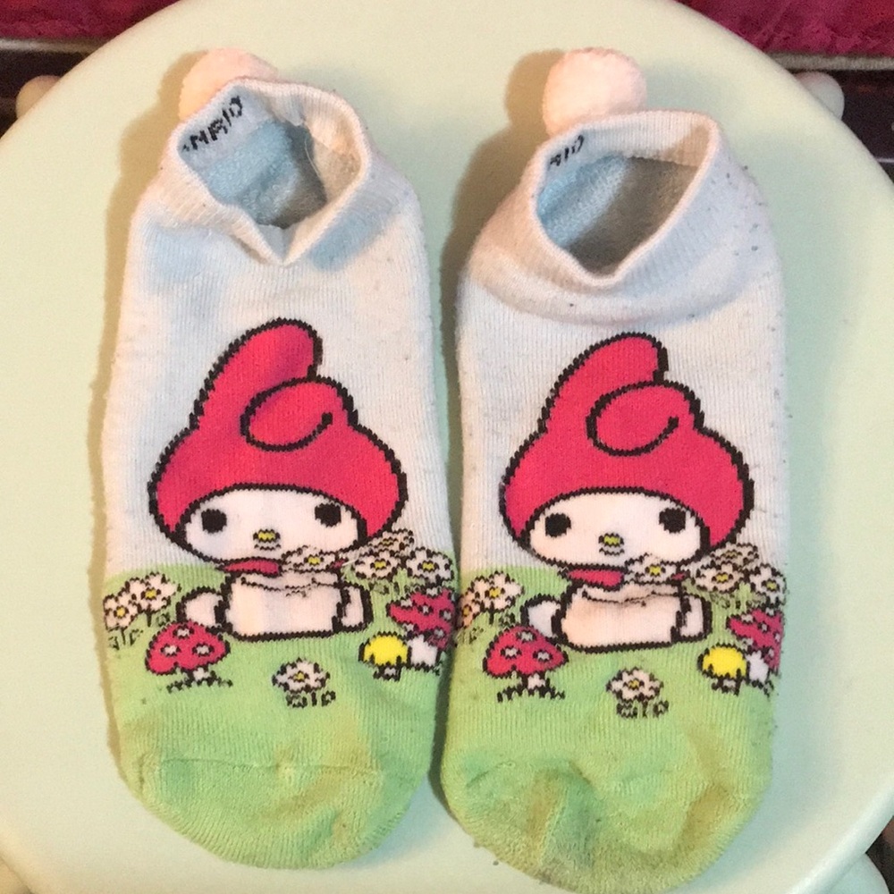 My Melody socks with tails